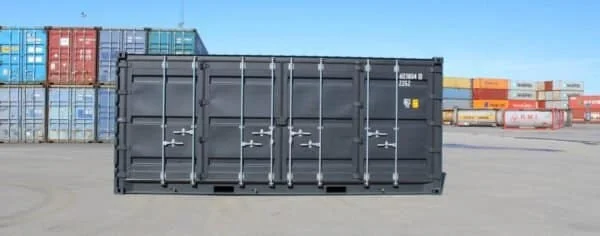 20ft High Cube Side Opening Hazardous Waste Storage Container | One Trip 9ft 6in Container USA Delivery - Image 4