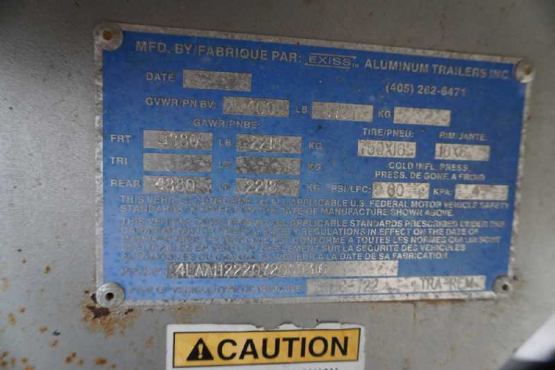 Used 2000 Exiss XT300 3 Horse Trailer with 4' Short Wall - Image 12
