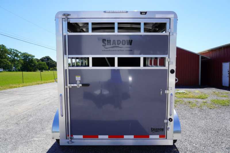 New 2027 Shadow 2HBPSL 2 Horse Trailer with 2' Short Wall - Image 6