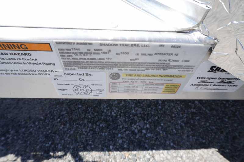 New 2027 Shadow 2HBPSL 2 Horse Trailer with 2' Short Wall - Image 10