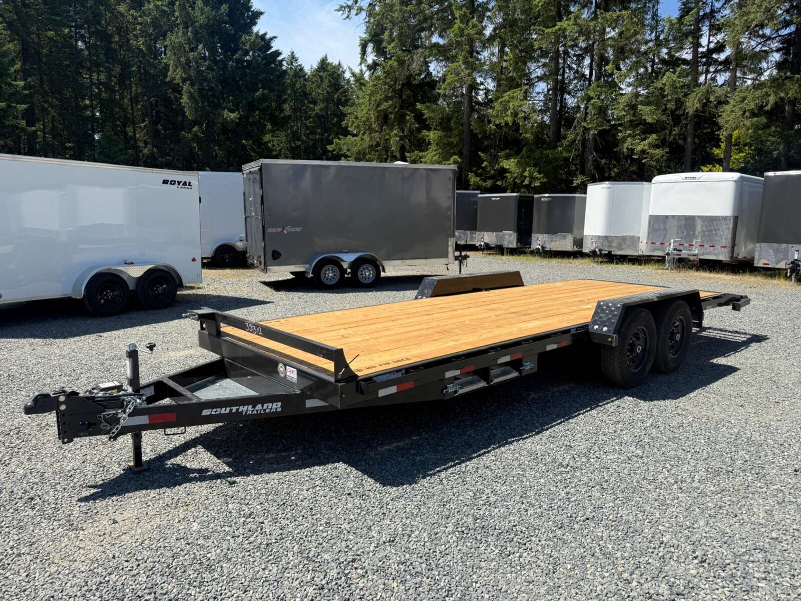 2026 Southland 7X20+2' Beavertail 15,400LB GVWR - Slide in Ramps - Image 7