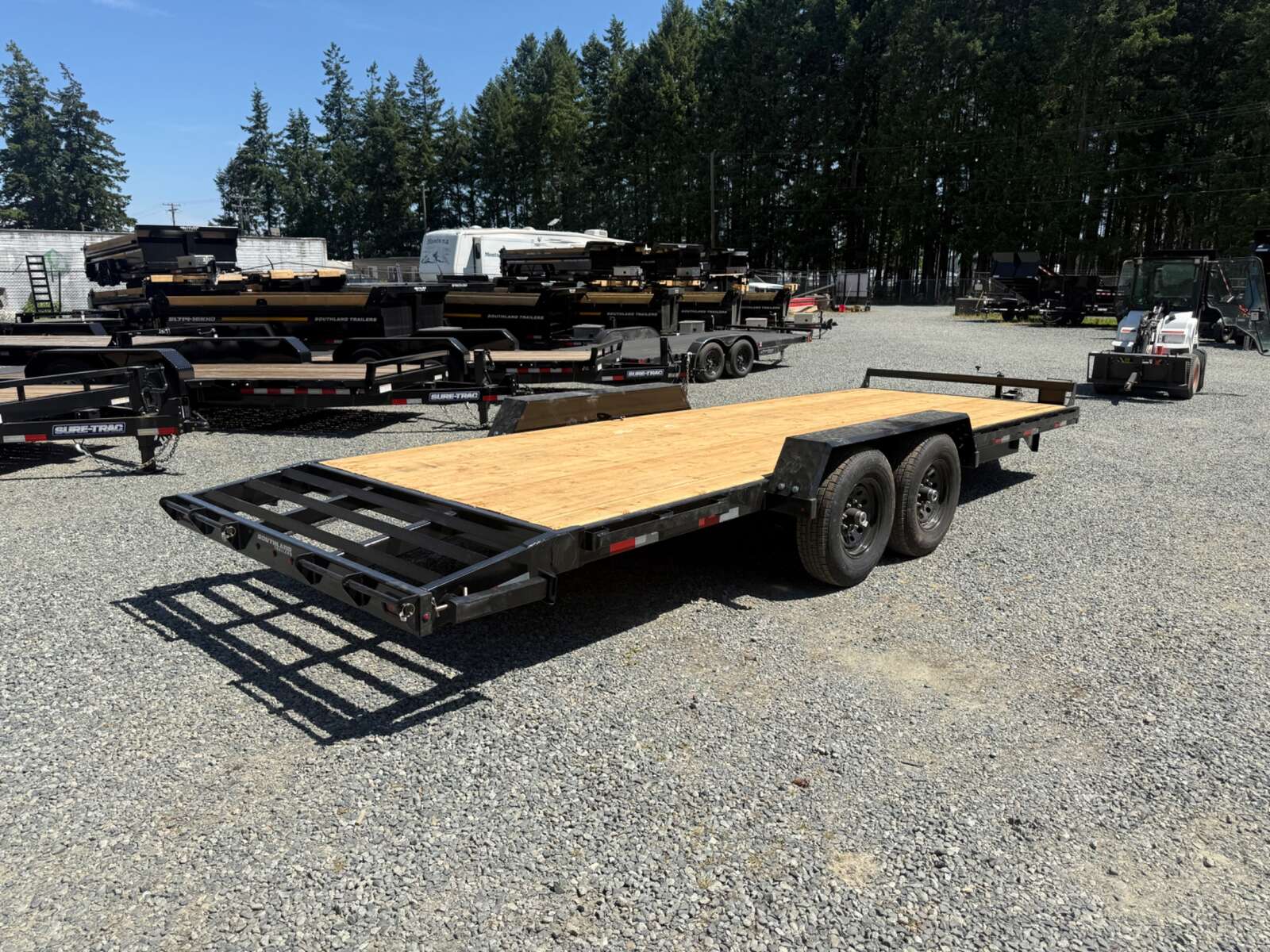 2026 Southland 7X20+2' Beavertail 15,400LB GVWR - Slide in Ramps - Image 8