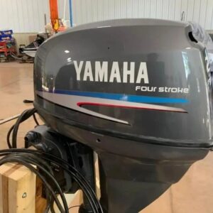 2020 Yamaha 25 HP 4-Stroke Outboard Motor | Used EFI Boat Engine with Tiller & Controls