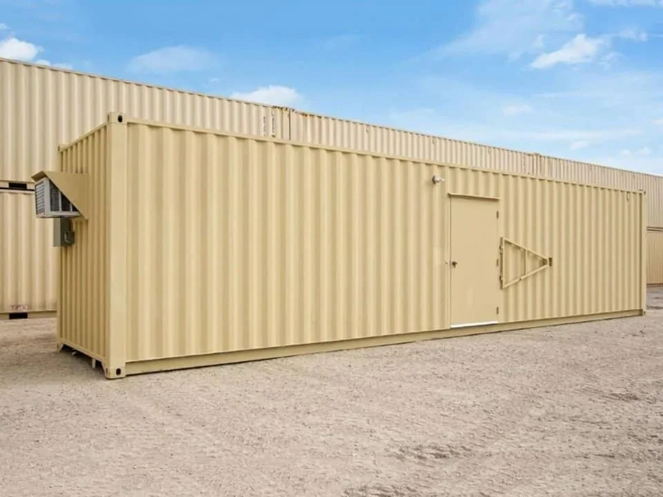 40ft Climate Controlled Storage Container | Temperature & Humidity Controlled Secure Storage Unit
