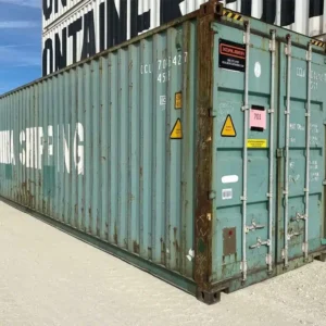 40ft High Cube Wind & Watertight Shipping Container | Direct Ship Secure Storage Container