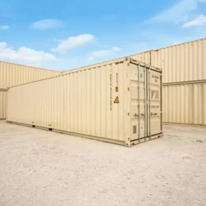 40ft High Cube New One Trip Double Door Steel Shipping Container | Extra Tall Secure Storage Container