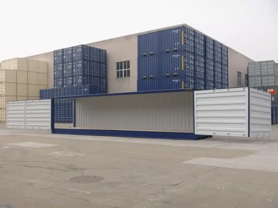 40ft High Cube Full Side Access Container | 9ft 6in Open Side Shipping Container with Maximum Loading Access - Image 2