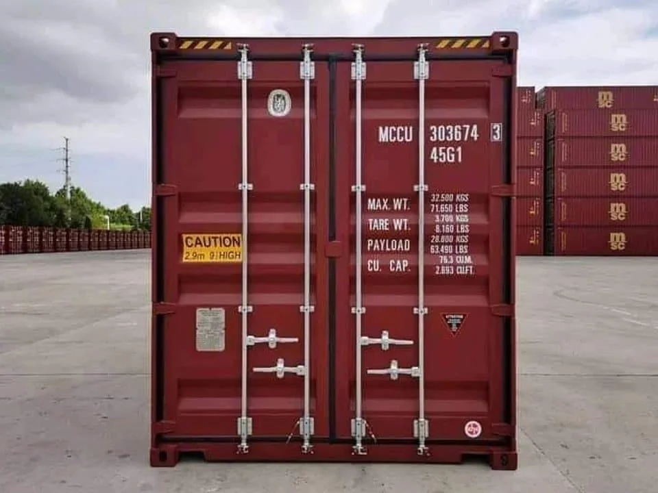 40ft x 8ft Used Cargo Worthy Dry Van Shipping Container | Wind & Watertight Steel Storage Container - Image 3