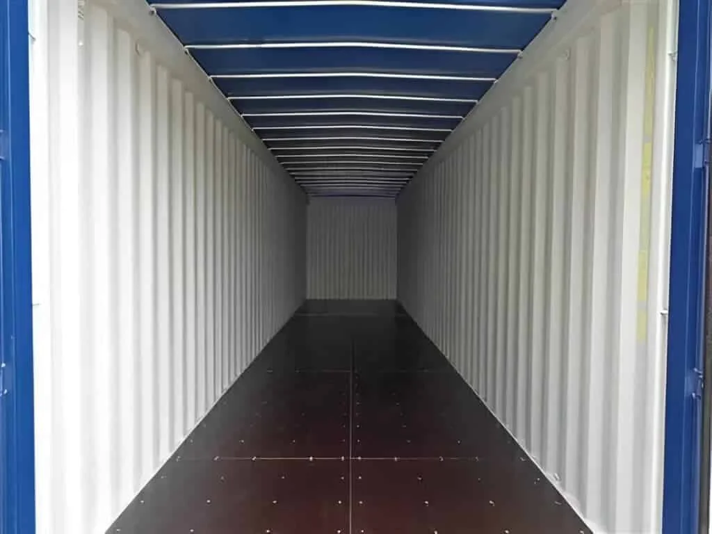 40ft x 8ft Used Open Top Shipping Container | Heavy Duty Corten Steel Container for Oversized Cargo & Bulk Storage - Image 2