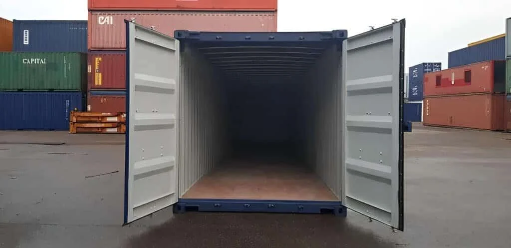 40ft x 8ft Used Open Top Shipping Container | Heavy Duty Corten Steel Container for Oversized Cargo & Bulk Storage - Image 4