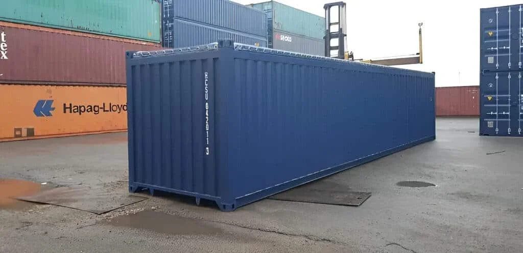 40ft x 8ft Used Open Top Shipping Container | Heavy Duty Corten Steel Container for Oversized Cargo & Bulk Storage - Image 5