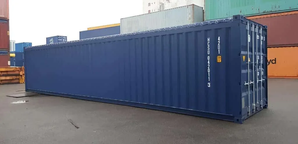 40ft x 8ft Used Open Top Shipping Container | Heavy Duty Corten Steel Container for Oversized Cargo & Bulk Storage