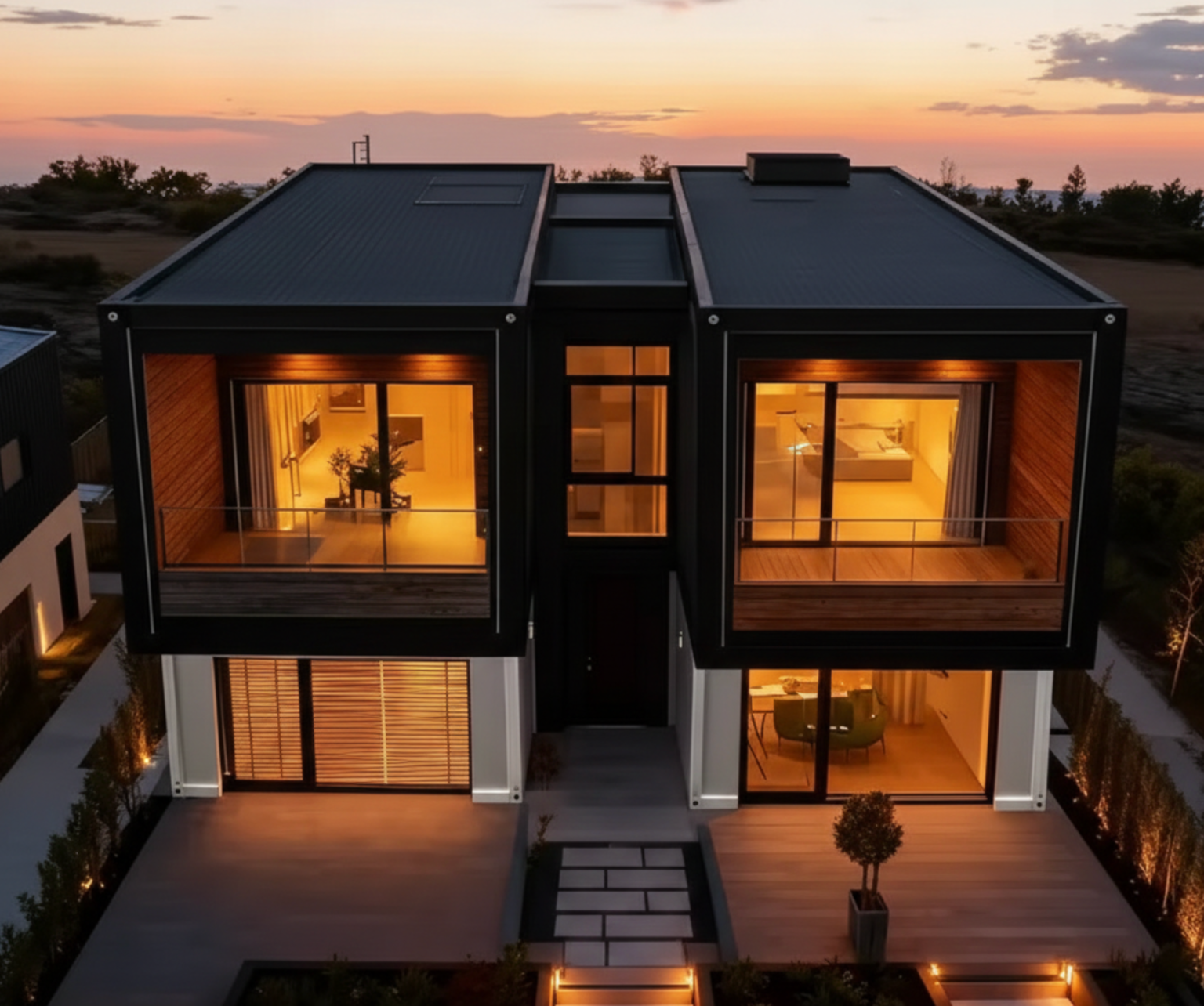 Luxury Modular Container Home Villa | 3 Bedroom Prefabricated Steel House with Modern Design & Turnkey Finish - Image 10