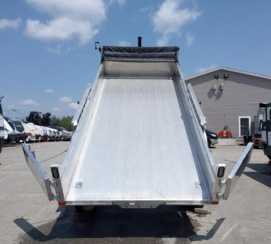 2026 Mission Trailers 7×16 14K Aluminum Hydraulic Dump - Image 10