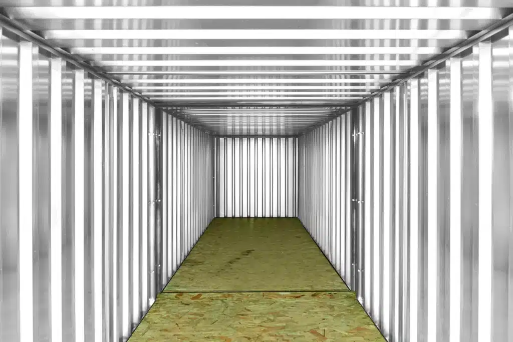 6m x 2.1m End Linked Flat Packed Container Bundle (Galvanised) | Modular Steel Storage Container System - Image 4