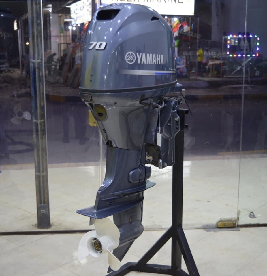 2021 Yamaha 70 HP 4-Stroke Outboard Motor | 20-Inch Shaft Remote Steer with Power Tilt & Trim - Image 2