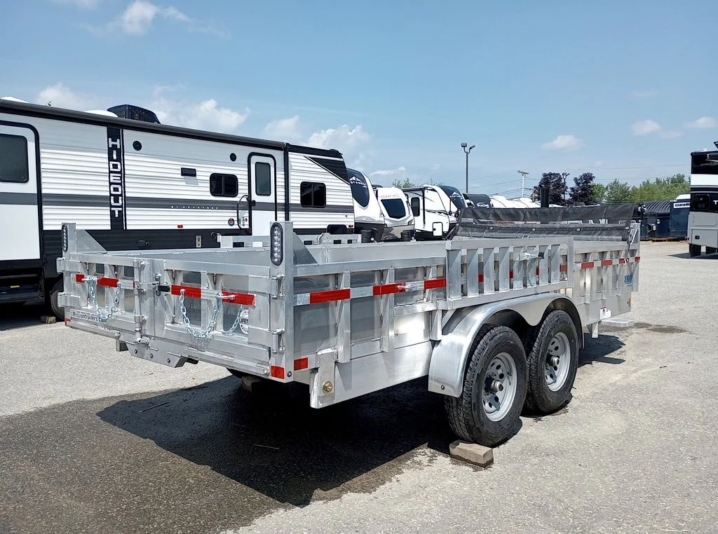 2026 Mission Trailers 7×16 14K Aluminum Hydraulic Dump - Image 9