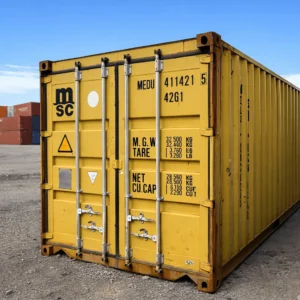 40ft x 8ft Used Standard Shipping Container | Heavy Duty Corten Steel Storage Container for Sale