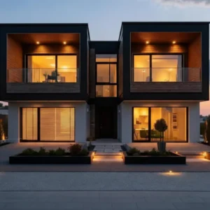 Luxury Modular Container Home Villa | 3 Bedroom Prefabricated Steel House with Modern Design & Turnkey Finish