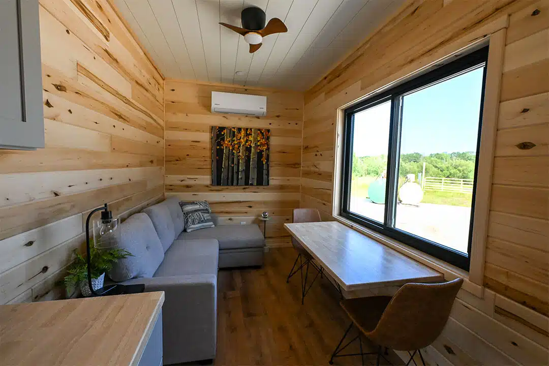40ft Augustine Luxury Container Home | Modern Prefabricated Shipping Container House with Kitchen, Bathroom & Garage - Image 8