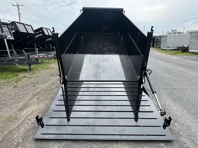 BWise 7 x 16 Gooseneck Tri-Axle Dump Ultimate Dump Trailer - Image 7
