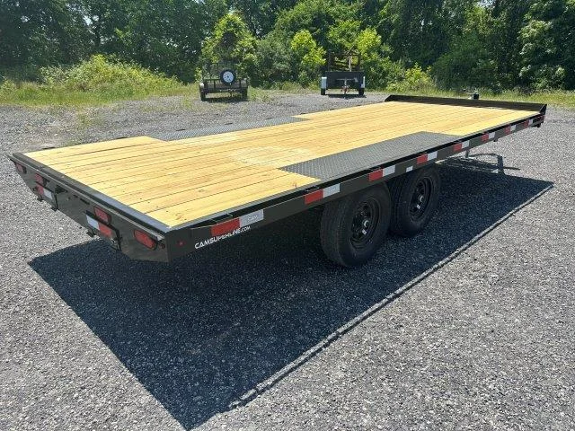 CAM Superline 8 x 18 Deckover Equipment Trailer Slide Out Ramps - Image 4