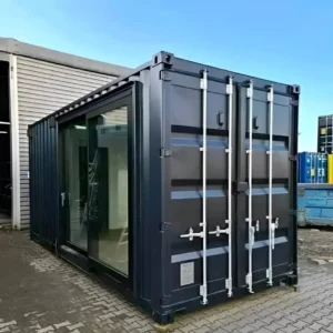 Modern Shipping Container Home Office | Insulated Portable Garden Office & Remote Workspace