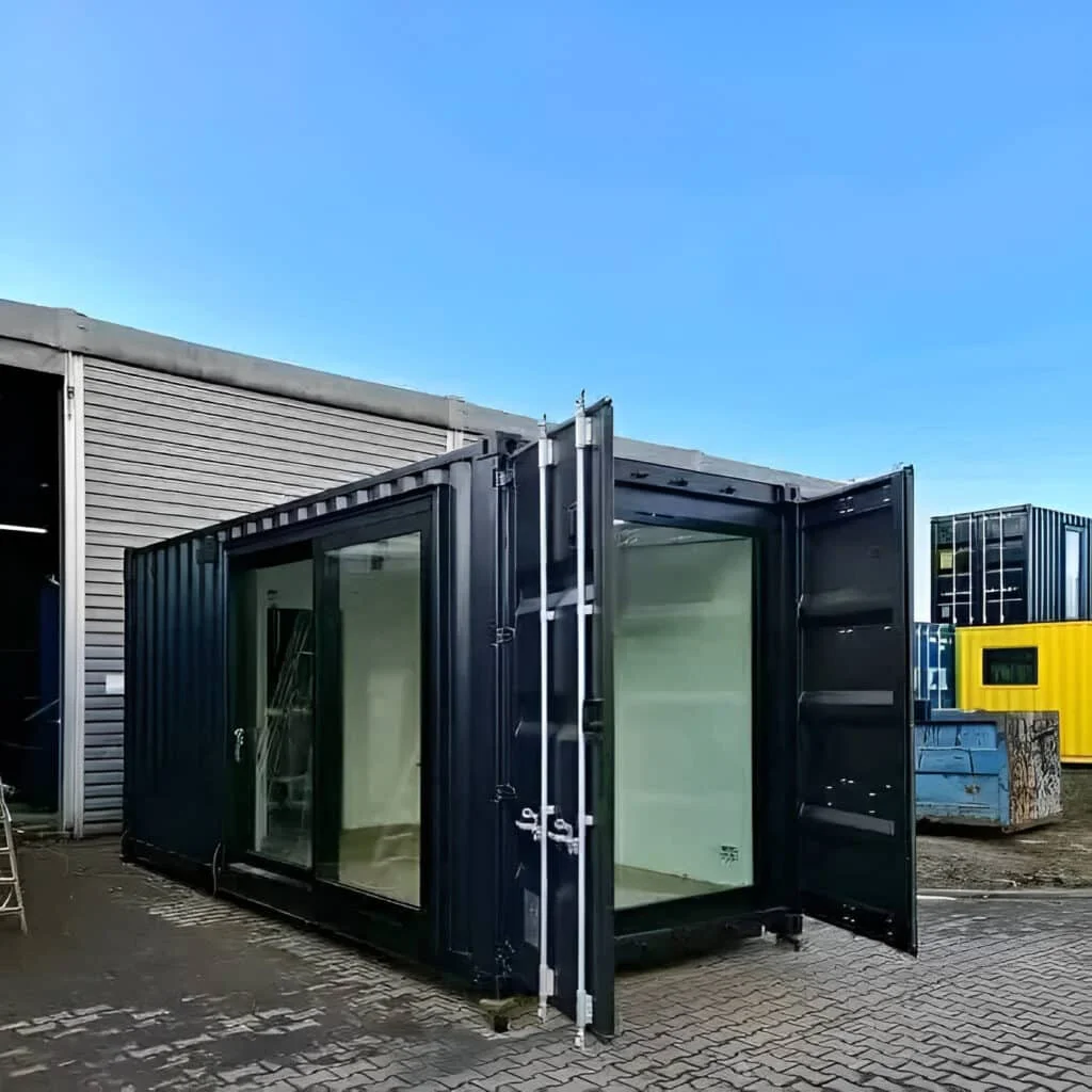 Modern Shipping Container Home Office | Insulated Portable Garden Office & Remote Workspace - Image 5