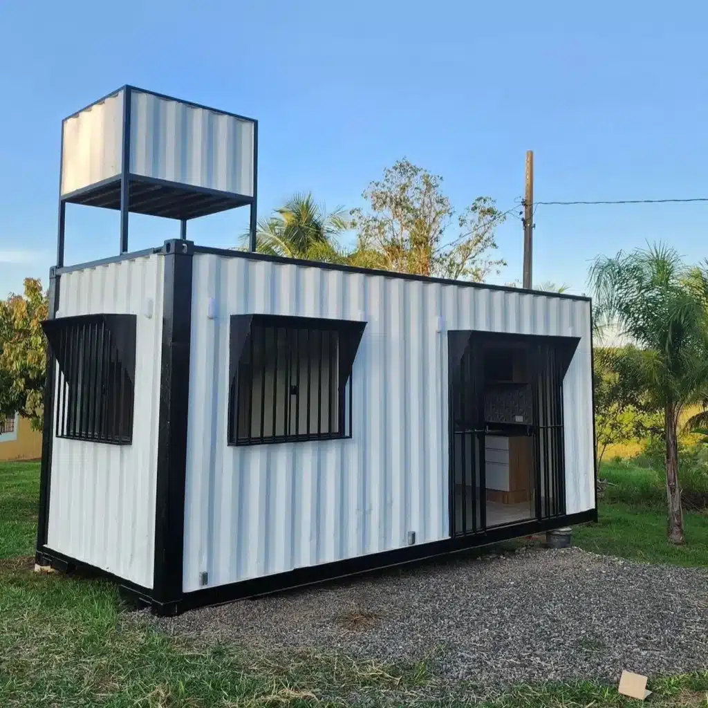 Custom 20ft Shipping Container Home with Water Tank | Off-Grid Tiny Home with Kitchen & Bathroom - Image 3
