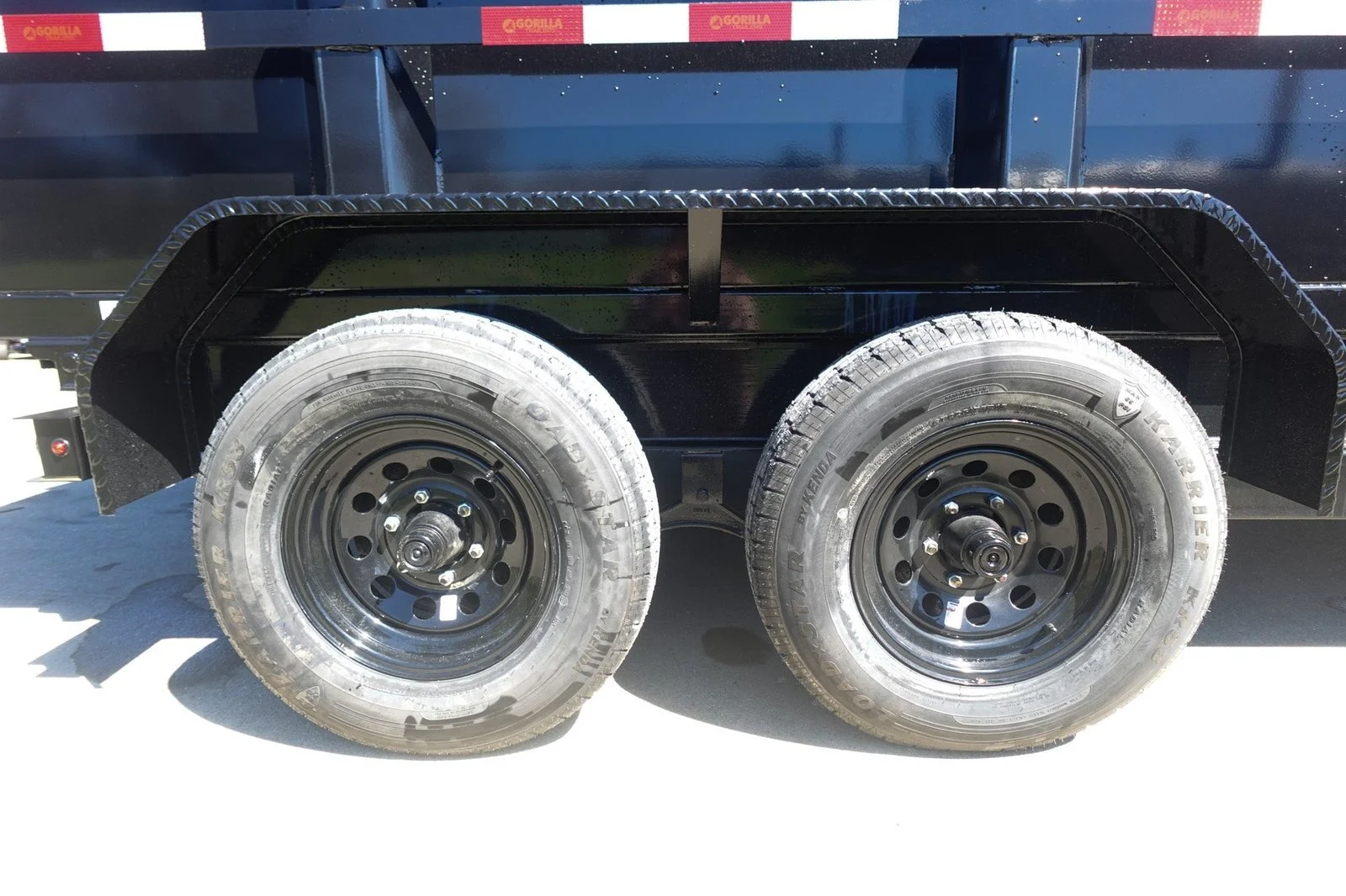 7×16 IBeam Hybrid Hydraulic Dump Trailer with 2ft Sides (2) 6K Axles - Image 6