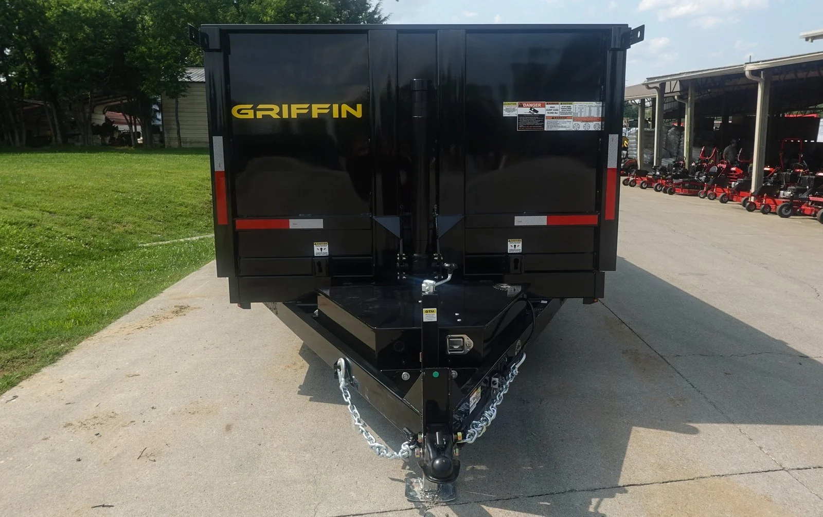 7×16 Telescopic Dump Trailer with 4ft Sides (2) 7K Axles 14k GVWR 50 - Image 10