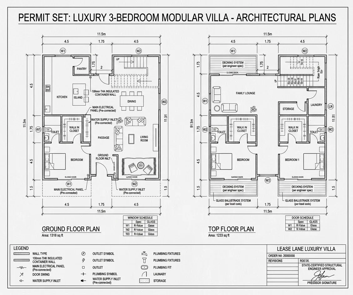 Luxury Modular Container Home Villa | 3 Bedroom Prefabricated Steel House with Modern Design & Turnkey Finish - Image 22
