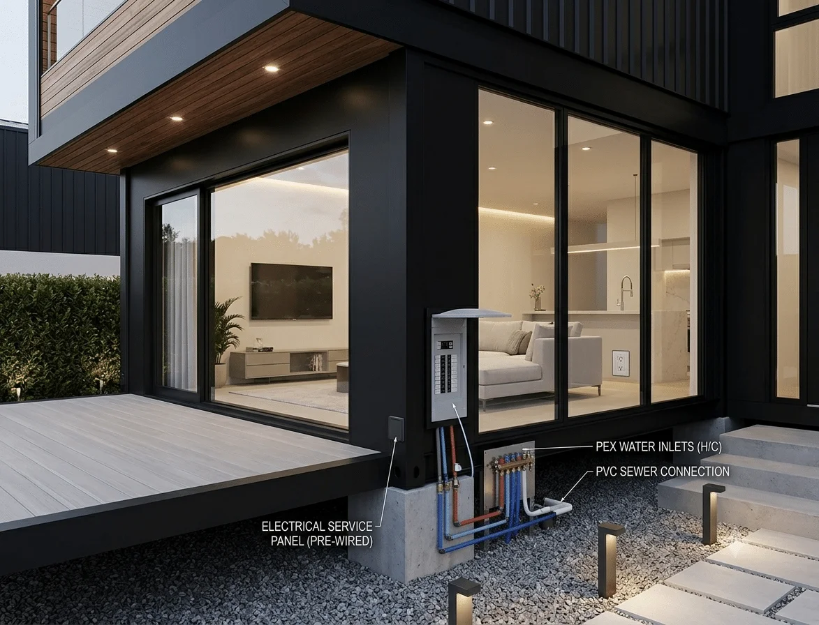 Luxury Modular Container Home Villa | 3 Bedroom Prefabricated Steel House with Modern Design & Turnkey Finish - Image 26