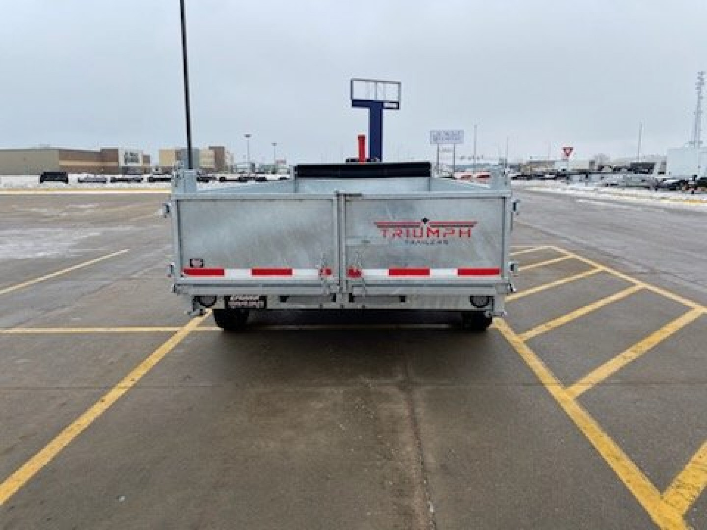 2025 TRIUMPH TRAILERS DT-TA 7'X14'-14K Dump Trailer - Image 8