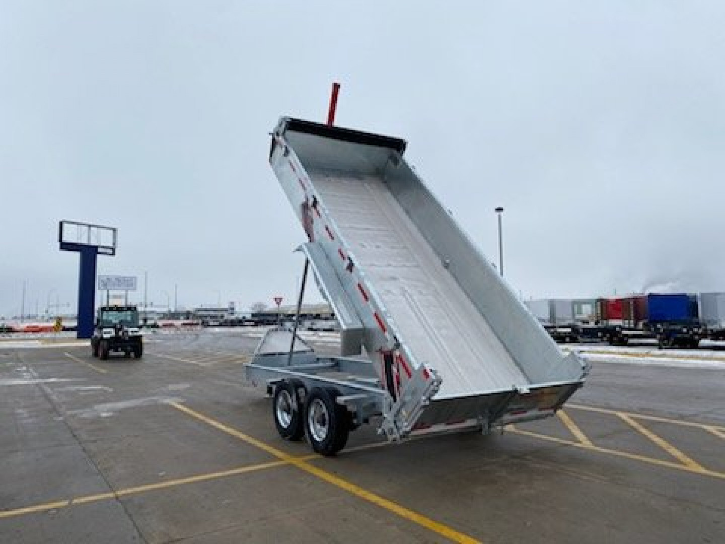 2025 TRIUMPH TRAILERS DT-TA 7'X14'-14K Dump Trailer - Image 10