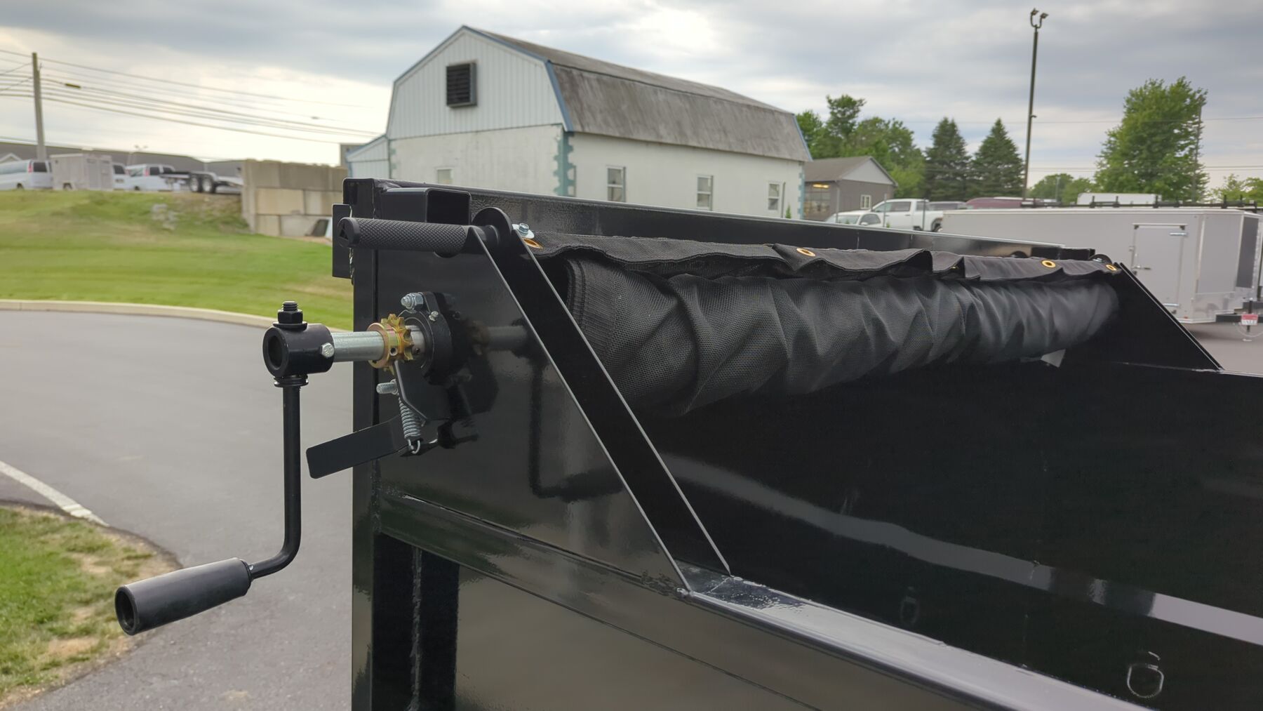 7′ X 14′ 14K Sure-Trac Telescopic High Side Dump Trailer ST-HTDU38214-140 - Image 9