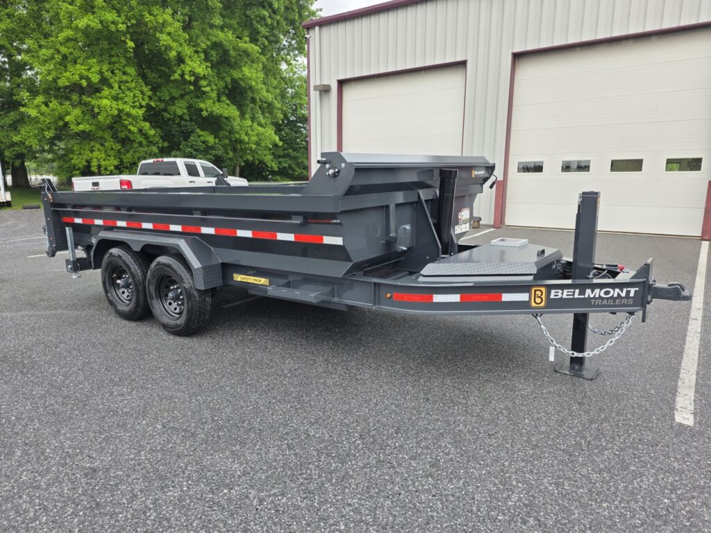 7′ x 14′ 14K Belmont DLX8214-14K Dump Trailer DLX8214-14K