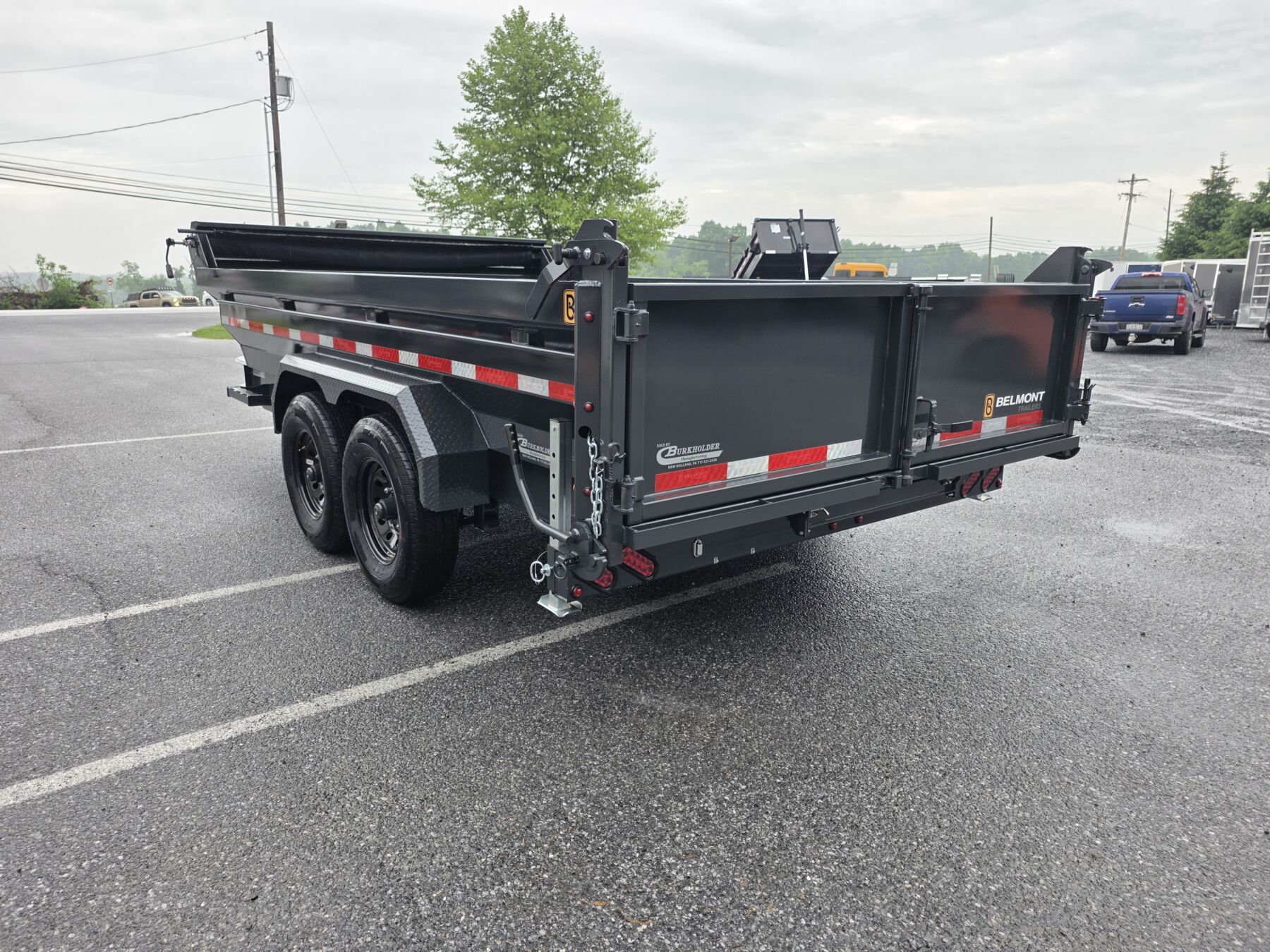 7′ x 14′ 14K Belmont DLX8214-14K Dump Trailer DLX8214-14K - Image 4