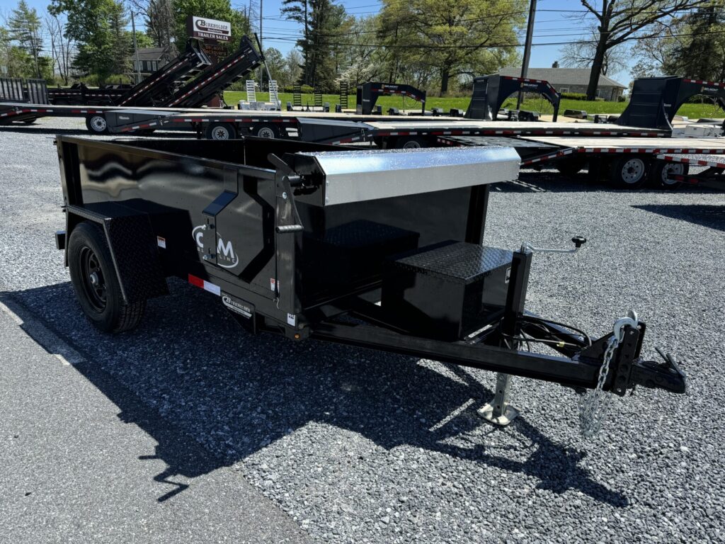 5’X8′ 5K CAM Superline Single Axle Dump Trailer P5508LPDT