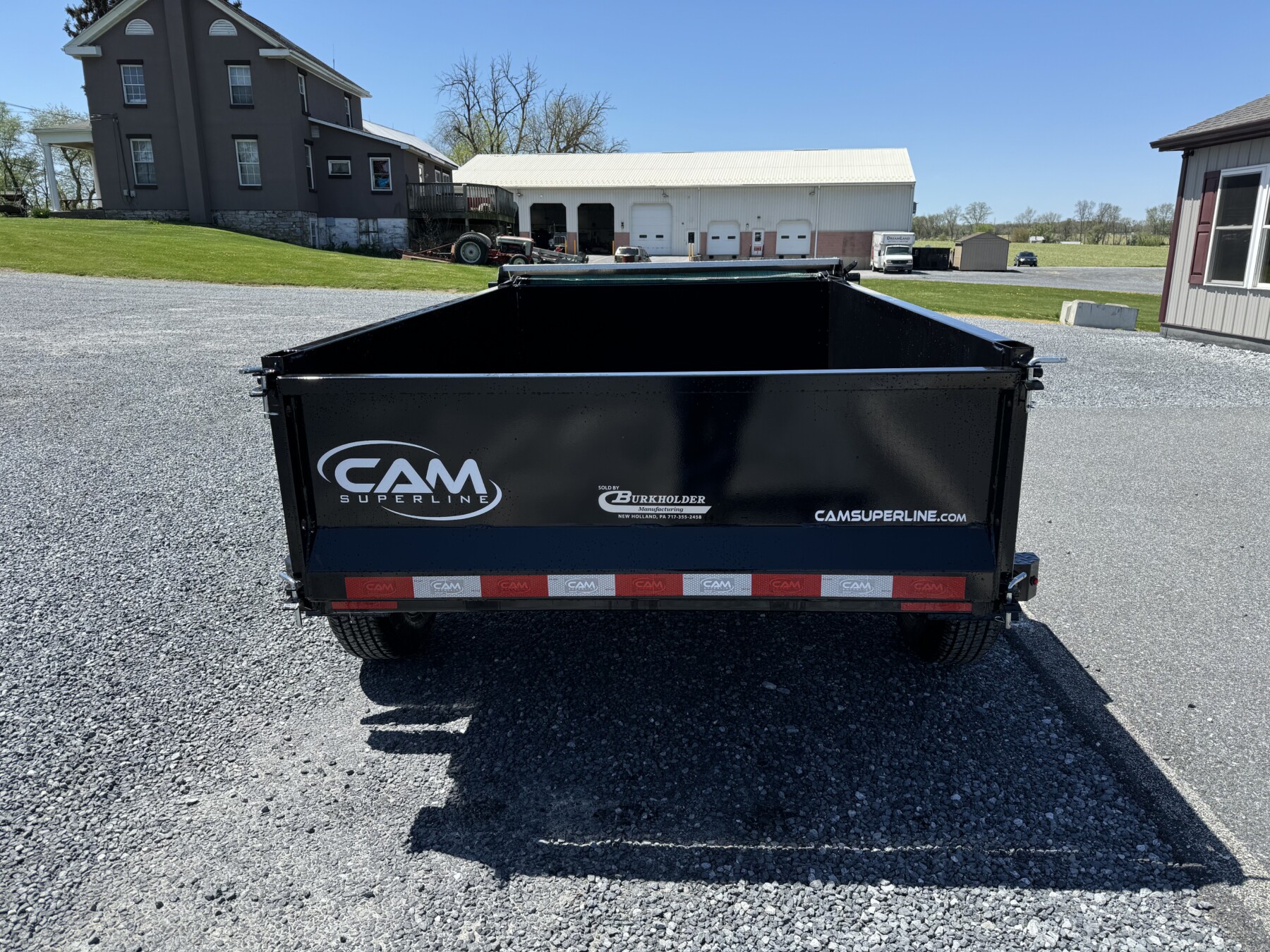 5’X8′ 5K CAM Superline Single Axle Dump Trailer P5508LPDT - Image 7