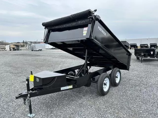 Premier 6 x 10 Deckover Dump Trailer Spreader Gate - Image 5