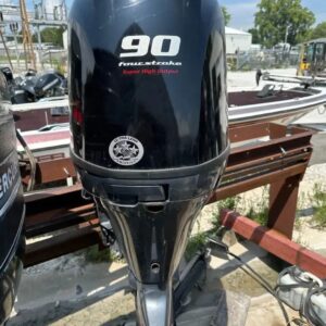 2023 Yamaha 90 HP VMAX SHO Outboard Motor | 20-Inch Shaft Tiller Steer EFI 4-Stroke Marine Engine