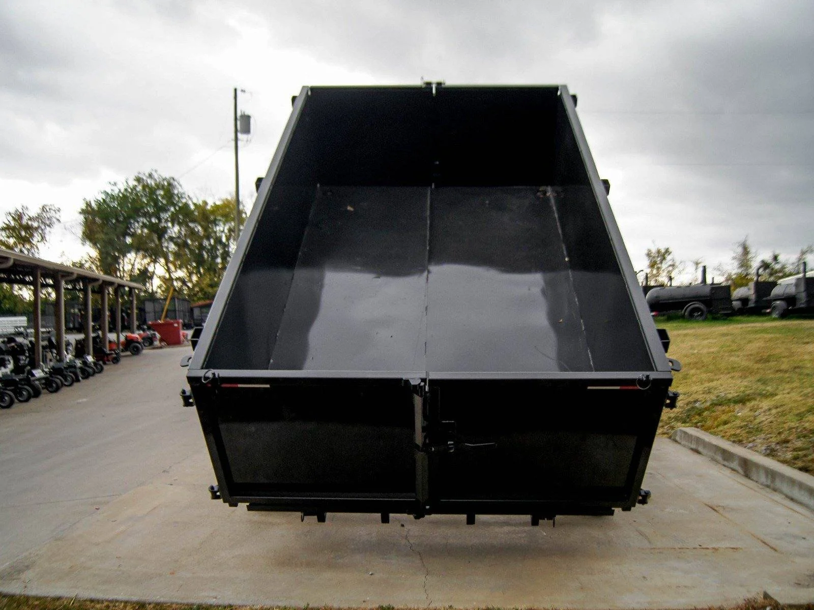 7×20 Hybrid Dump Utility Trailer with 3ft Sides Equipment (2) 7K Axles - Image 25