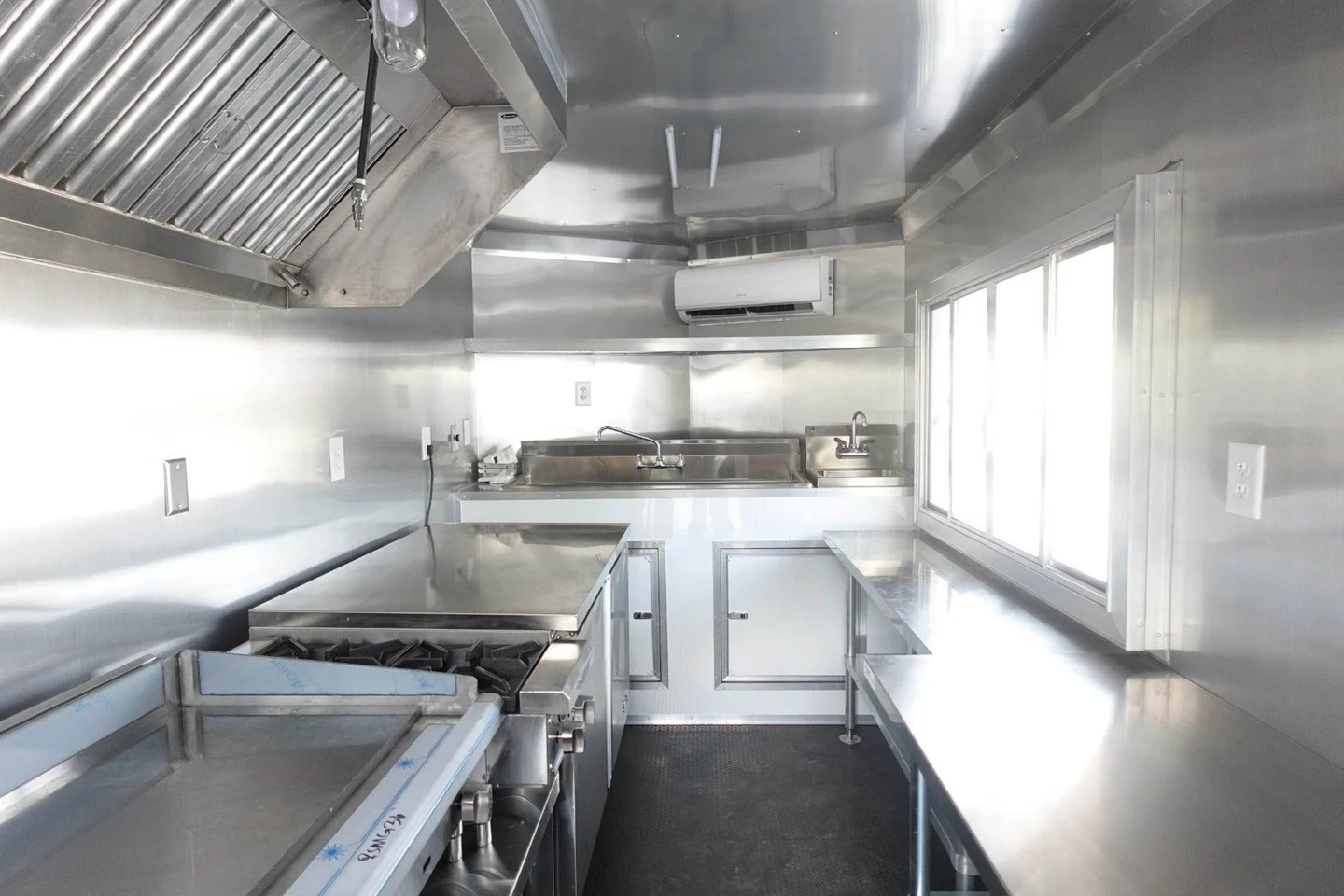 7' X 14' White Concession Trailer Food Event Catering - Image 6