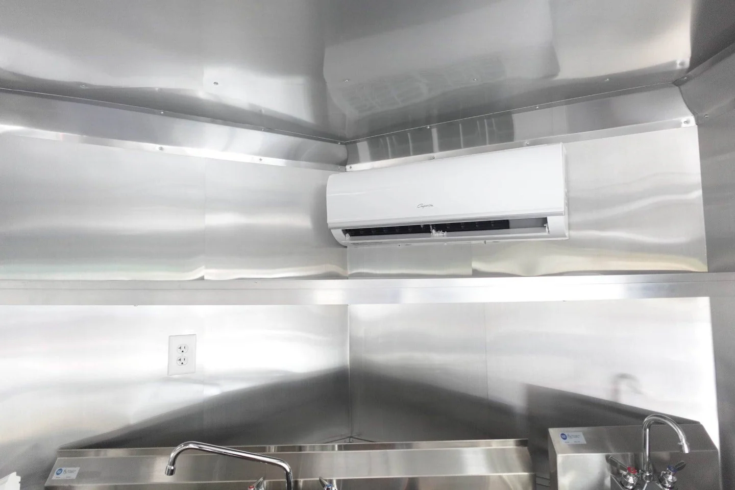 7' X 14' White Concession Trailer Food Event Catering - Image 11