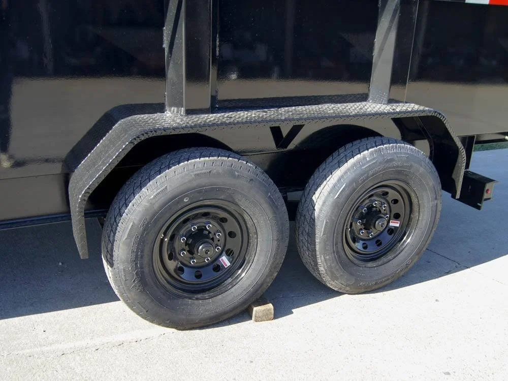 7×14 Gorilla Telescopic IBeam Dump Trailer with 3ft Sides (2) 7K Axles - Image 14