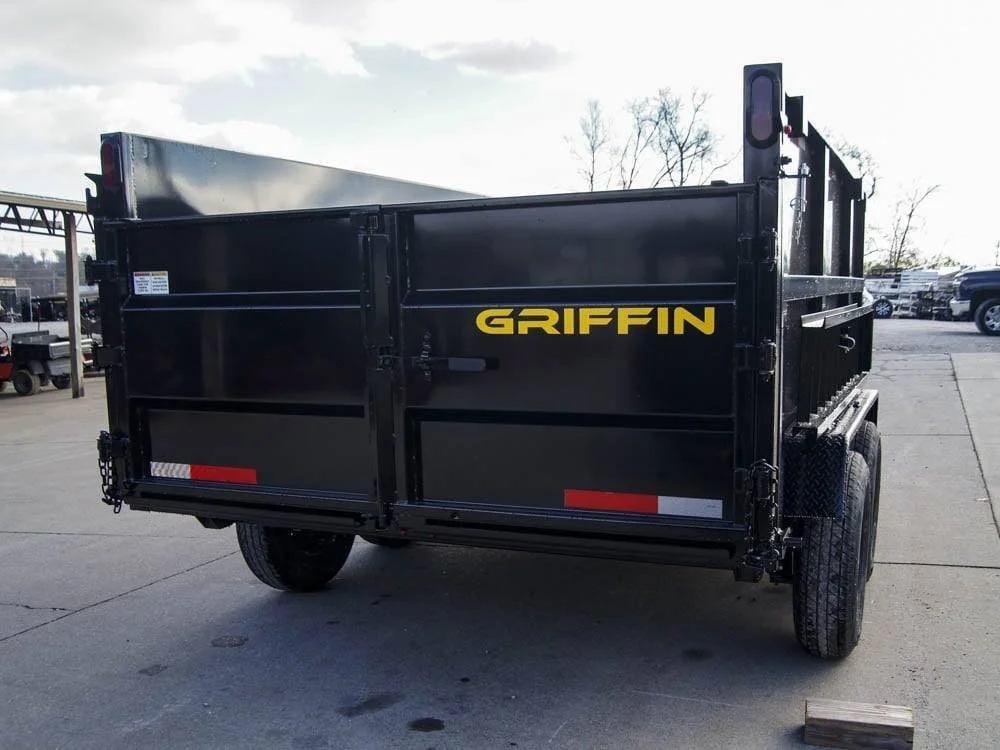 7×12 Hydraulic Dump Trailer with 3ft Sides (2) 6K Axles - Image 6