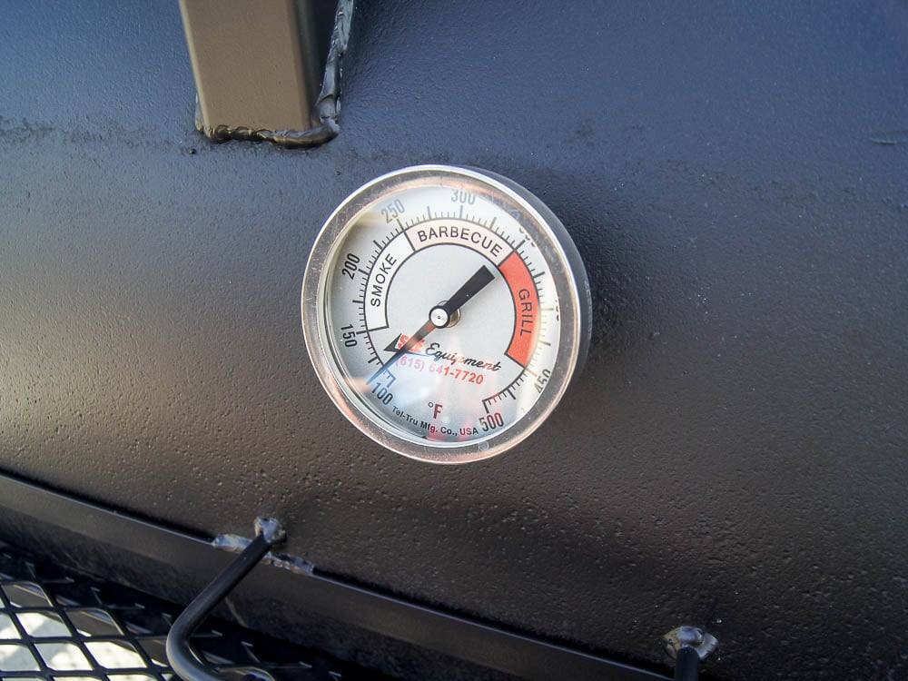 250 Gallon Pull-Behind BBQ Smoker Single Door with Counterweight 3500lb Axle - Image 7