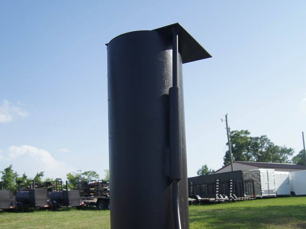 250 Gallon Pull-Behind BBQ Smoker Single Door with Counterweight 3500lb Axle - Image 18