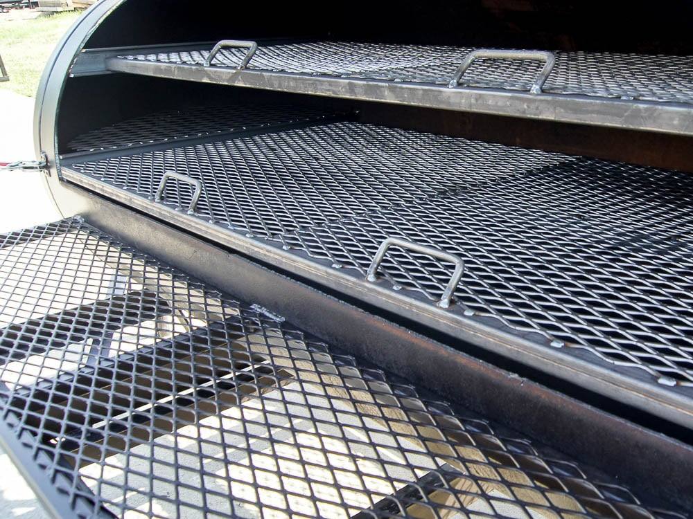 250 Gallon Pull-Behind BBQ Smoker Single Door with Counterweight 3500lb Axle - Image 20